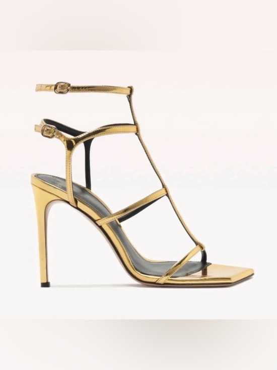 Alexandre Birman Shoes - NIB [Alexandre Birman] Amanda 100 Golden Heel Stilettos Women's Multiple Sizes